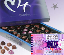 Unbranded MandSVoucher Milk Tray