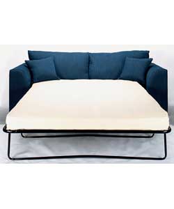 3 fold sprung mattress metal action sofabed with 2