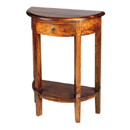 Mango wood half round console table furniture
