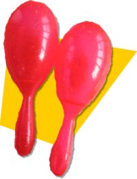 Maracas Plastic