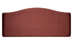 Unbranded Marbella Faux Suede 6and#39;0 Headboard - Plum