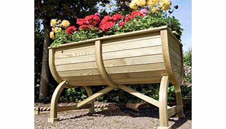 Unbranded Marberry Barrel Planter