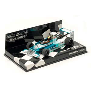 Minichamps has released a 1/43 replica of Derek Daily`s March BMW 792 which he raced in the 1979 Eur
