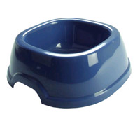 Pet Accessories - Marchioro Plastic 6in Dog Bowl (Blue)