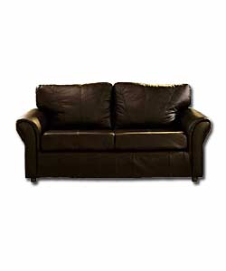 Mario Chocolate 3 Seater Sofa