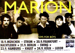 MARION Toys For Boys Tour Music Poster 84x59cm