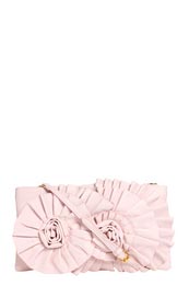Unbranded Marissa Corsage Origami Pleat Large Clutch