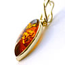 Unbranded Marques Amber Pendant
