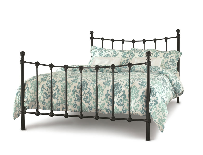 Unbranded Marseilles Black Double Bedstead
