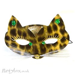 Mask - Leopard - Gold