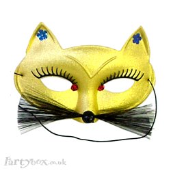 Mask - Persian Cat - Gold