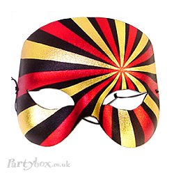 Mask - Standard - Psycho - Gold/red