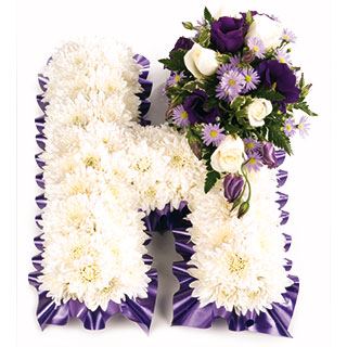 Create any word or name with flowers a versitile tribute Mum Dad or even a nick-name.