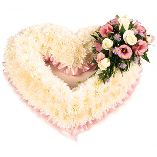 A soft and subtle tribute on a massed heart.