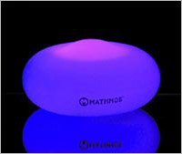 The latest offering from those clever Mathmos people - an ingenious, ergonomic pebble of light, or s