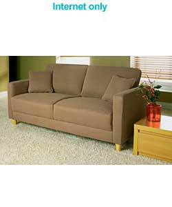 Unbranded Matilda Large Sofa Cappuccino