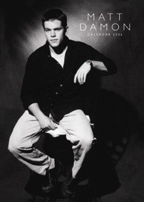 Matt Damon Calendar