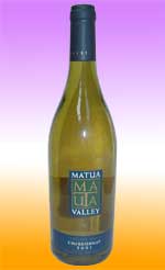 MATUA VALLEY - Eastern Bay- Chardonnay 2002 75cl Bottle