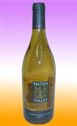 MATUA VALLEY - Hawkes Bay- Sauvignon Blanc 2001 75cl Bottle