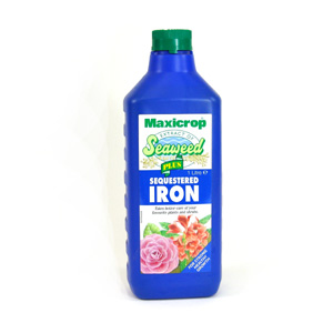 Use Maxicrop Plus Sequestered Iron on all your favourite shrubs and plants and the unique double com