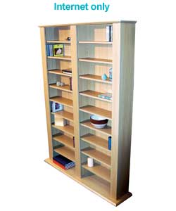 Unbranded Maximus Beech Multimedia Storage Unit