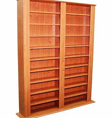 Unbranded Maximus Pine CD and DVD Media Storage Unit
