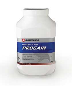 Unbranded Maxmuscle Progain Strawberry 2kg