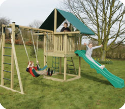 MaxPlay Voyager II Tower & Monkey Bars