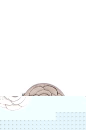 Unbranded Maybel Large Flower with Contrast Trim Detail Bag