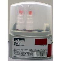 Two pen kit containing:   Primer and Touch-up paint with brush and pen nib applicators  Glass