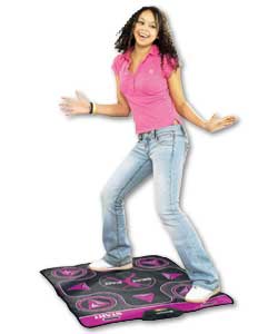Beat Pad:Non-slip rubber bottom and durable top dancing surface for smooth transitions from step to