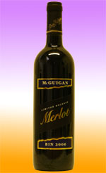 McGUIGANS - Merlot- Bin 3000 75cl Bottle