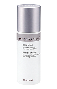 Facial Lotion for Sensitive SkinThis light, water-based unscented lotion rejuvenates dry,