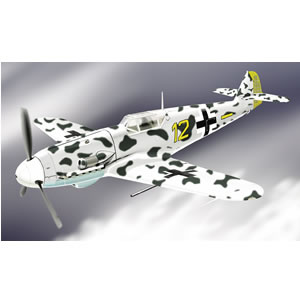 A detailed  collector quality diecast replica of the ME-109G Messerschmitt Finland 1943. Each Armour
