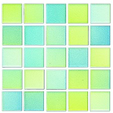 Unbranded Meadow 25x25mm Lanscape Mosaic