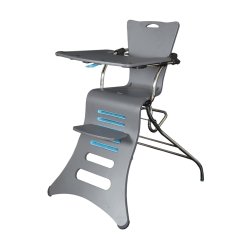 Unbranded Mebby K1 Highchair Slate with Blue