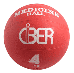 4kg Medicine Ball - Ideal for strength and core training. All of our medicine balls have a non-slip 