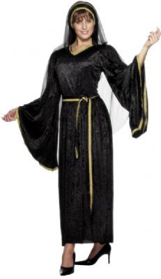 Medieval Lady Costume Black