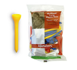 Unbranded Medium Plastic Tees Pack of 60