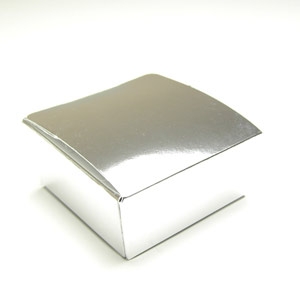Unbranded Medium Silver Favor Boxes - 10 pack