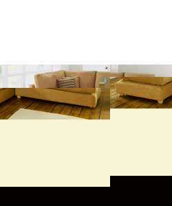 Scaling is grand with Megans amazingly generous proportions. This range is upholstered in super-soft