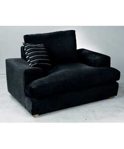 Unbranded Megan Oversized Chair - Black