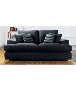 Unbranded Megan Regular Sofa - Charcoal