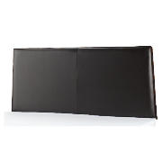 Unbranded Melado Faux Leather King Headboard, Chocolate