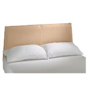 Unbranded Melado Faux Suede King Headboard, Tan