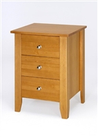 Melbrook 3 Drawer Bedside Table