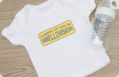 Unbranded `mellovision`Baby T-shirt in a Bottle