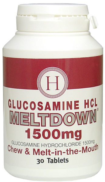 Unbranded Meltdown Glucosamine HCL 1500mg 30x