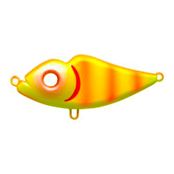 Unbranded Melvin Jerkbait - 11cm - 43g - Red / Yellow /