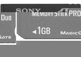 Unbranded Memory Stick PRO DUO For Sony   DUO Adapter - 1GB - Sony - #CLEARANCE